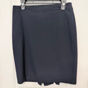 Ann Taylor Navy Pencil Skirt